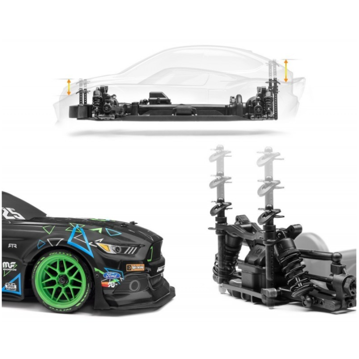 HPI RS4 Sport 3 Drift RTR Mustang Vaughn Gittin Jr. 1/10 RC