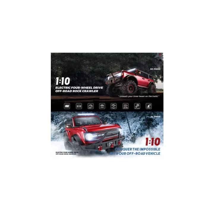 WLtoys 1:10 Electric 4WD Off-Road Crawler