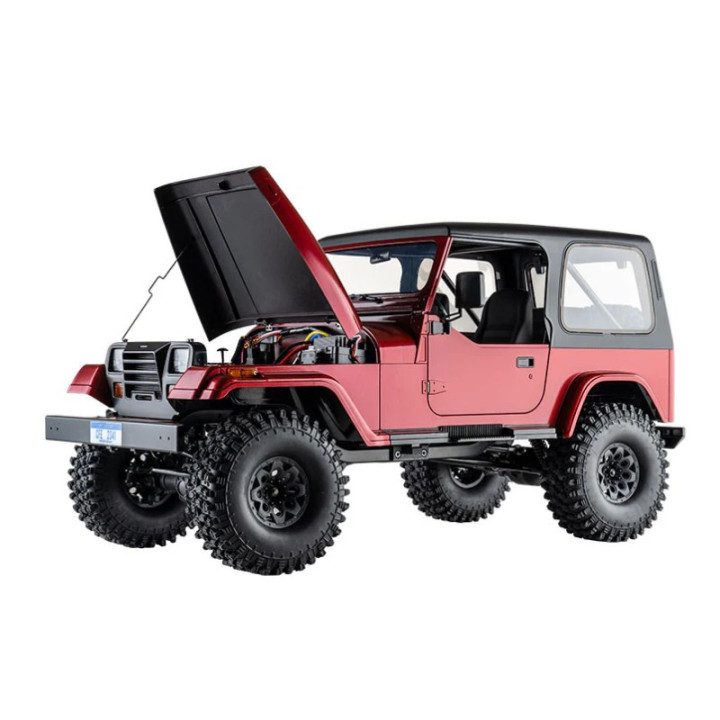 FMS 1:10 Mashigan RC Rock Crawler RS Rojo 4WD