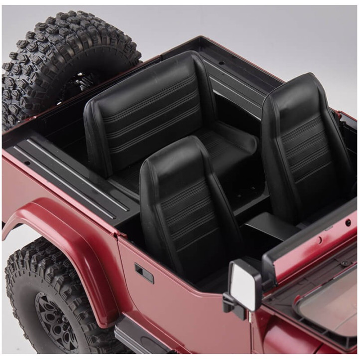 FMS 1:10 Mashigan RC Rock Crawler RS Rojo 4WD