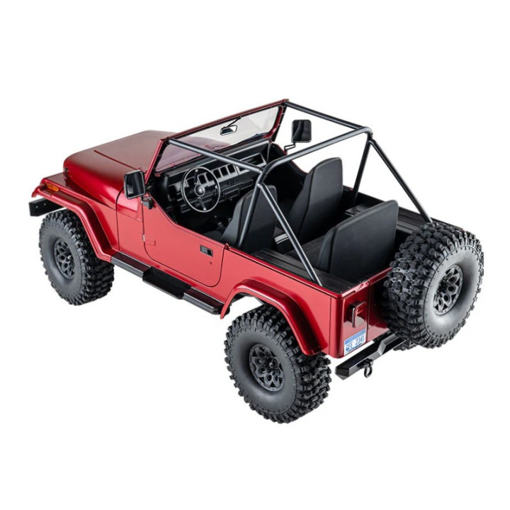 FMS 1:10 Mashigan RC Rock Crawler RS Rojo 4WD
