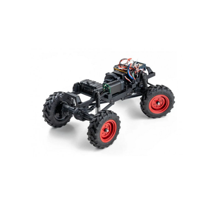 FMS FCX24 Power Wagon V2 (Blue) RTR 4WD Rock Crawler con transmisión de 2 velocidades