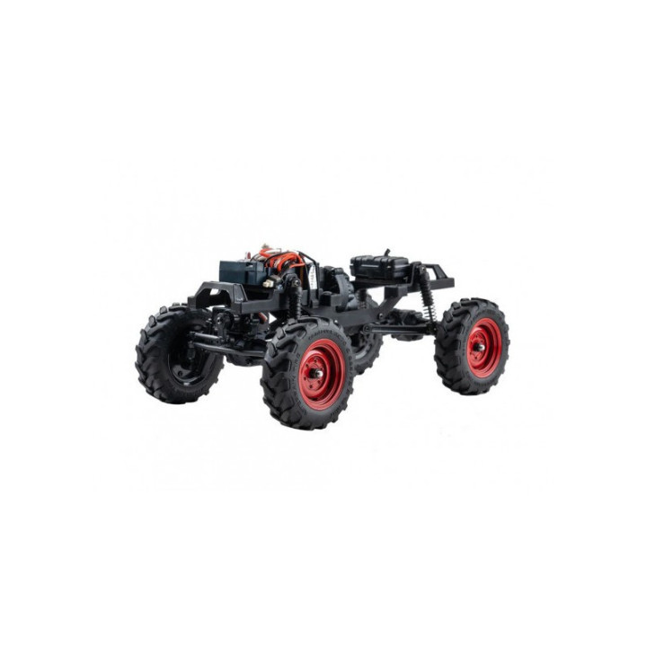 FMS FCX24 Power Wagon V2 (Blue) RTR 4WD Rock Crawler con transmisión de 2 velocidades