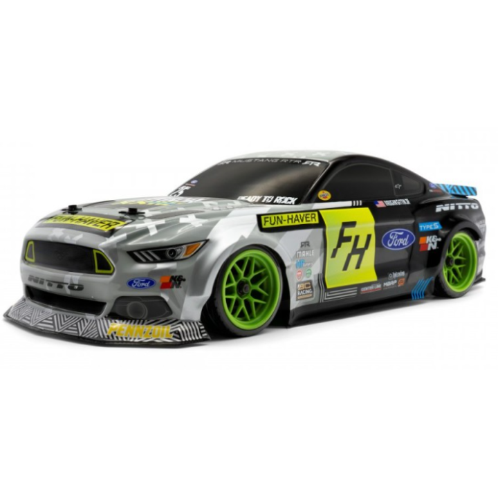 HPI RS4 Sport 3 Drift VGJR Fun Haver Mustang V2 1/10 RC