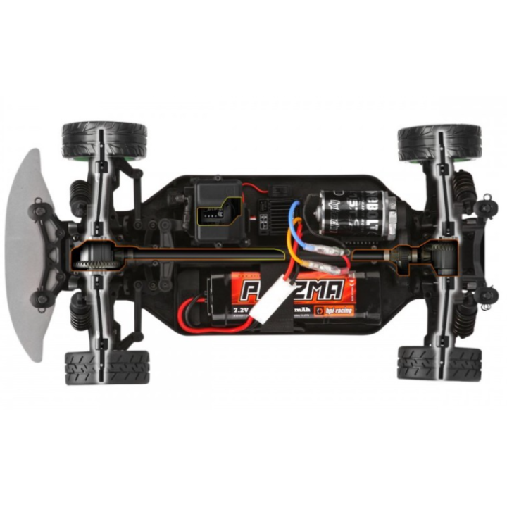 HPI RS4 Sport 3 Drift VGJR Fun Haver Mustang V2 1/10 RC