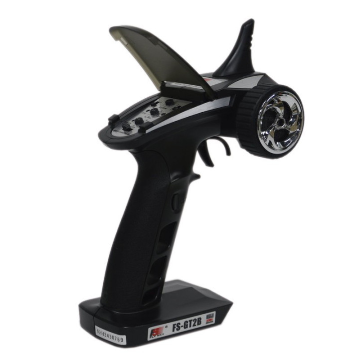 Fly Sky GT2B 2.4GHz con Receptor GR3E y Batería - Transmisor RC 3 Canales