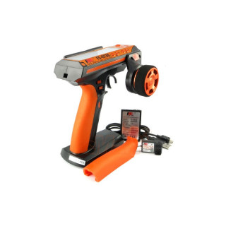 Fly Sky GT3C 2.4GHz Naranja - Transmisor RC 3 Canales con Receptor