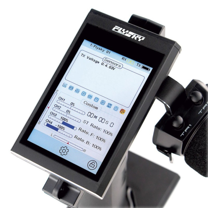 Flysky Noble NB4+ 4Ch AFHDS3 - Transmisor RC con Receptor FGR4B