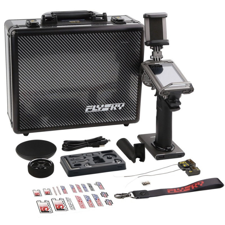 Flysky Noble NB4 Pro+ 4CH+8CH AFHDS3A - Transmisor RC con Receptores FGR4B y FGR8B