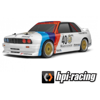 HPI RS4 Sport 3 BMW E30 Warsteiner 1/10 Drift RTR 4WD – Coche RC