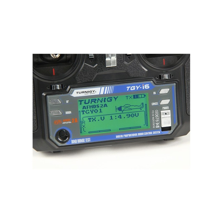 Turnigy TGY-I6 AFHDS 6CH Modo 2 - Transmisor RC Profesional