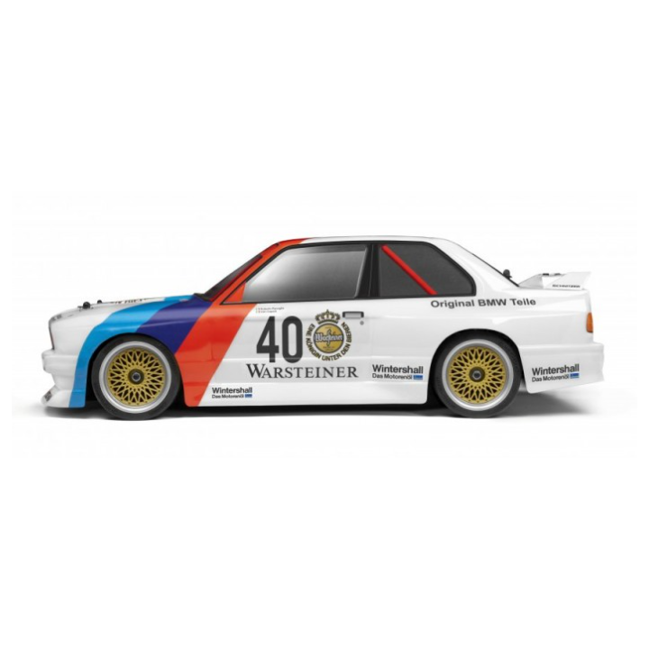 HPI RS4 Sport 3 BMW E30 Warsteiner 1/10 Drift RTR 4WD – Coche RC
