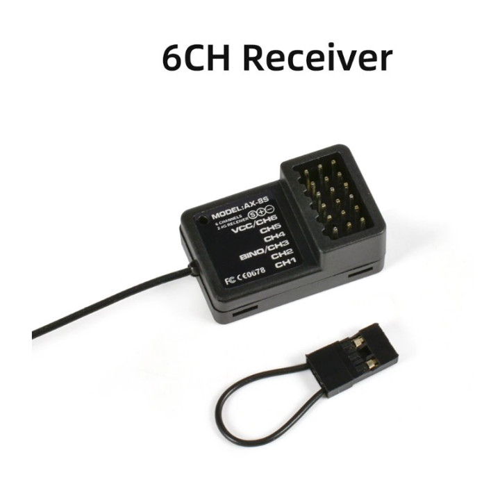 AUSTAR 6CH Digital Radio Control System - Transmisor y Receptor para RC