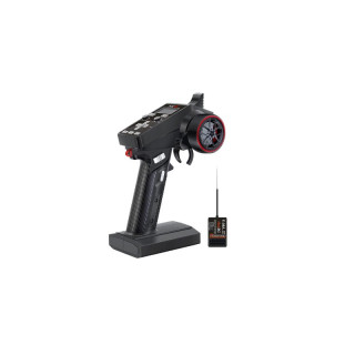 HOT-RC CT-6A 2.4 GHz 6CH (F06A RX) - Transmisor y Receptor para Modelismo RC