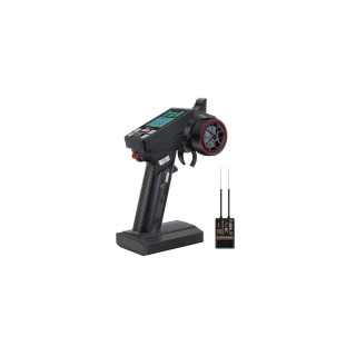 HOT-RC CT-8A 2.4 GHz 8CH (F08A RX) - Transmisor y Receptor para Modelismo RC