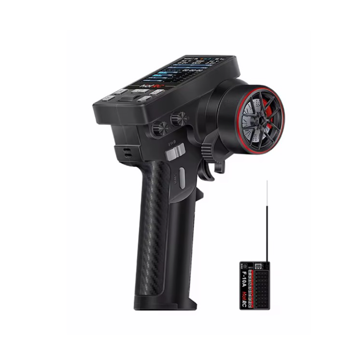 HOT-RC CT-10B 2.4 GHz 10CH (F10A RX) - Transmisor y Receptor para Modelismo RC