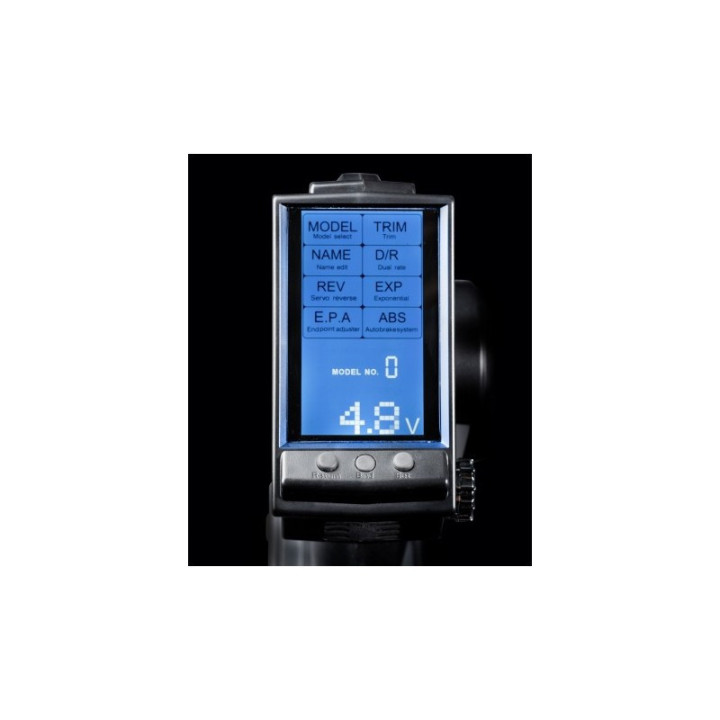 Absima CR3P 2.4 GHz Stick Radio 3 Canales + Receptor R3WP Impermeable