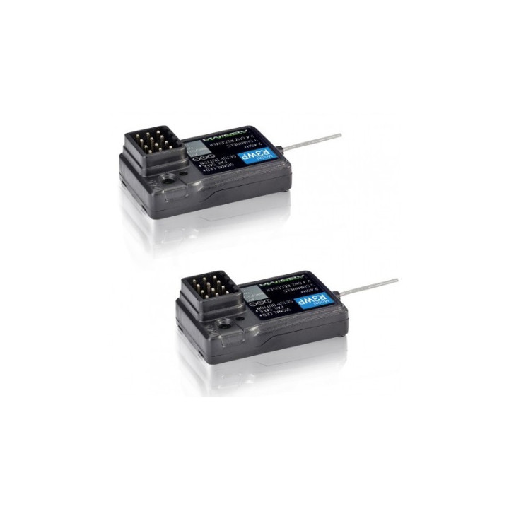 Absima CR3P 2.4 GHz Stick Radio 3Canales + 2 Receptores R3WP Impermeables