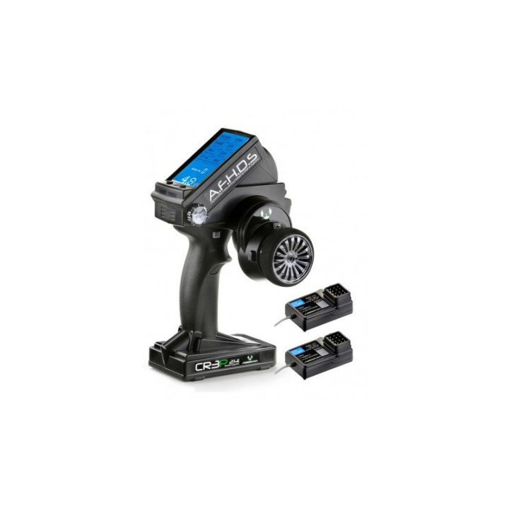 Absima CR3P 2.4 GHz Stick Radio 3Canales + 2 Receptores R3WP Impermeables