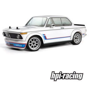 HPI RS4 Sport 3 BMW 2002 Turbo – Coche RC 1/10 4WD RTR en A Todo Nitro