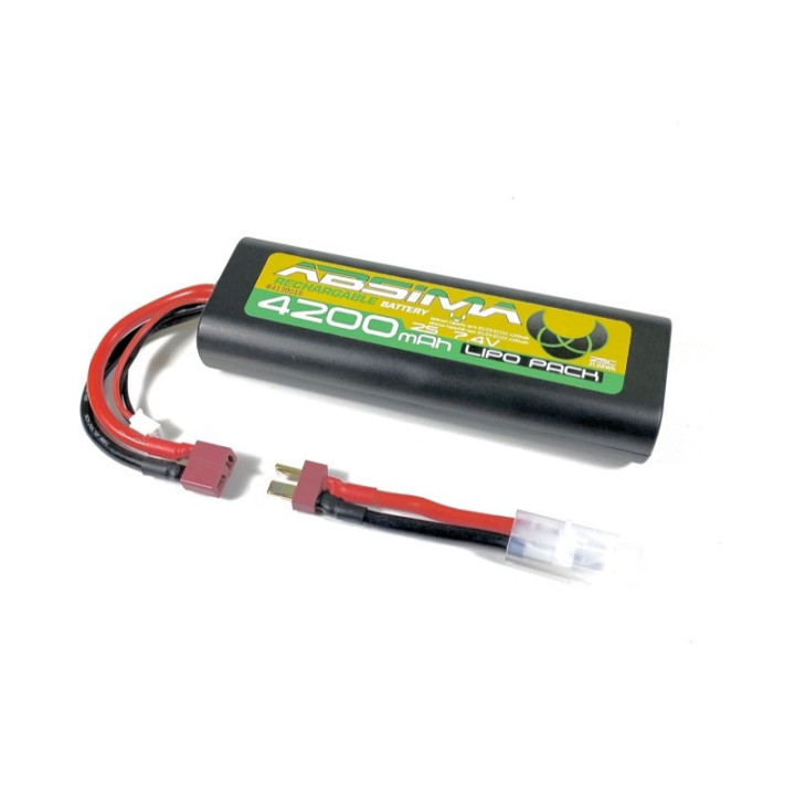 Absima RC Starter Set Wheel LiPo 4200