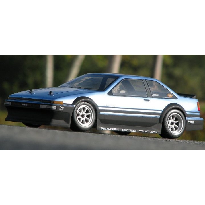 Carrocería HPI Toyota Sprinter Trueno AE86 1/10 – Pintada y Detallada para RC