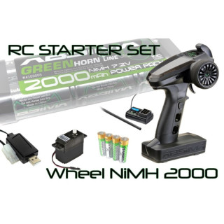 Absima RC Starter Set Wheel NiMH 2000