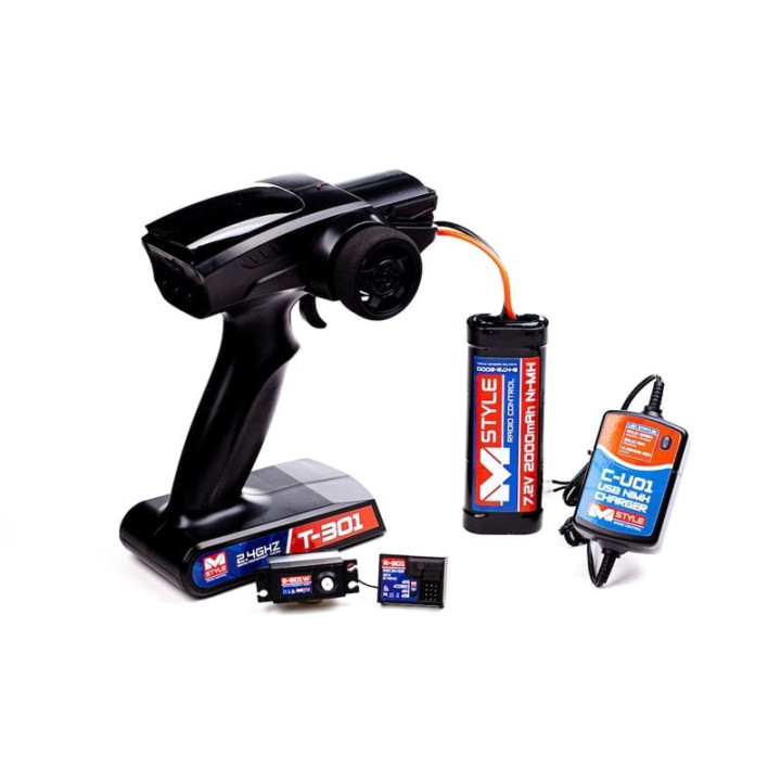 Mstyle R/C Set Radioset Servo Battery Charger
