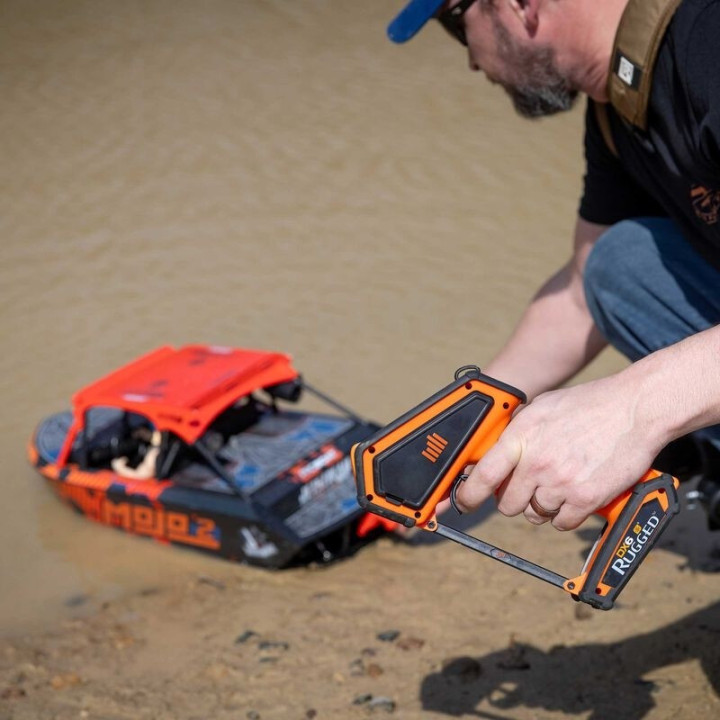 Spektrum DX6 Rugged 6 Canales DSMR Transmisor Solo – Edición Naranja