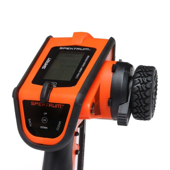 Spektrum DX6 Rugged 6 Canales DSMR Transmisor Solo – Edición Naranja