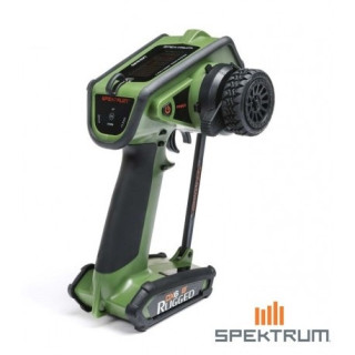 Spektrum DX6 Rugged 6 Canales DSMR Transmisor Solo – Edición Verde