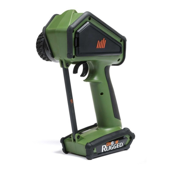 Spektrum DX6 Rugged 6 Canales DSMR Transmisor Solo – Edición Verde