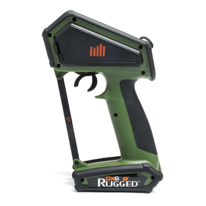 Spektrum DX6 Rugged 6 Canales DSMR Transmisor Solo – Edición Verde