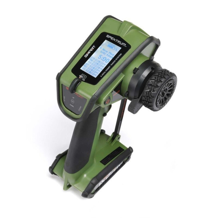 Spektrum DX6 Rugged 6 Canales DSMR Transmisor Solo – Edición Verde