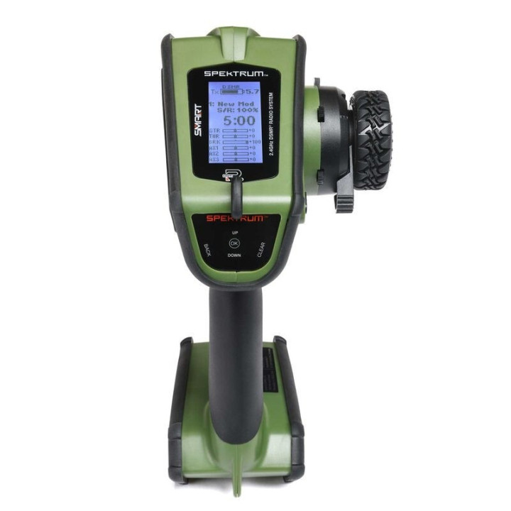 Spektrum DX6 Rugged 6 Canales DSMR Transmisor Solo – Edición Verde