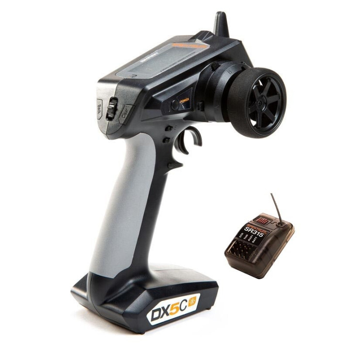 Spektrum DX5C 5 Canales DSMR 2.4GHz con Receptor SR315 – Sistema RC Completo