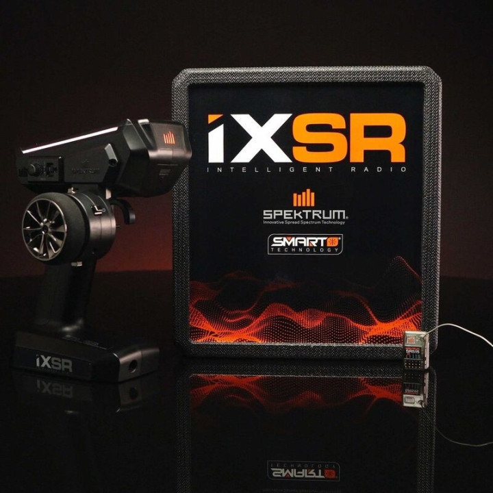 Spektrum iXSR 6 Canales DSMR 2.4GHz con Receptor SR515 – Sistema RC Profesional