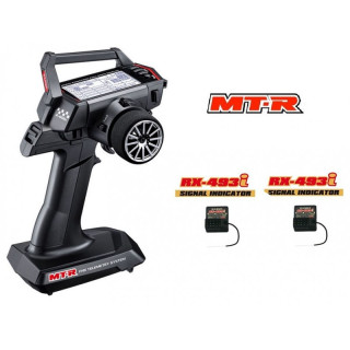 Sanwa MT-R FH5 2.4GHz con 2 Receptores RX493i – Sistema RC Profesional