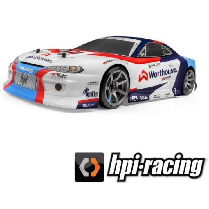 HPI RS4 Sport 3 Drift Team Worthouse Nissan Silvia S15 RTR 1/10 4WD | A Todo Nitro