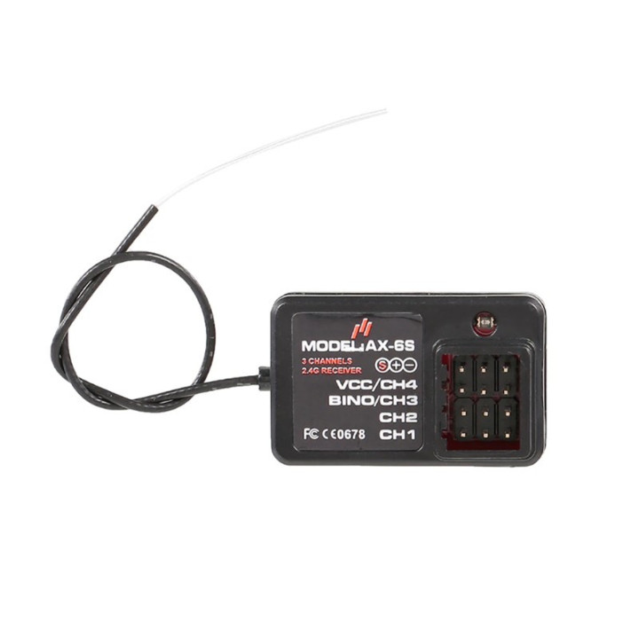 Receptor AUSTAR AX-6S 4 Canales (4CH) de Alta Precisión