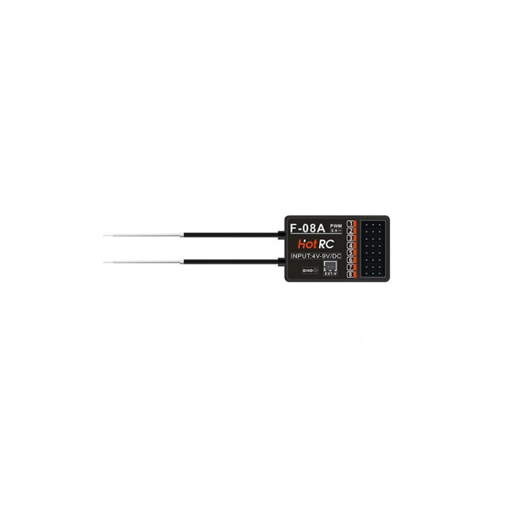 HOT RC F-08A Receptor 8CH (8 Canales) Alta Precisión RC