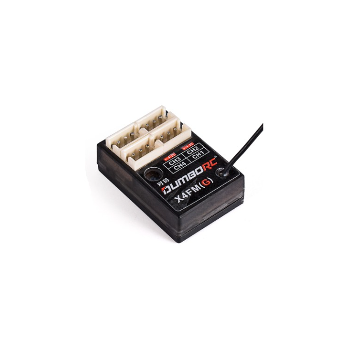 DUMBO RC X4FMG Receptor Micro con Giroscopio Integrado