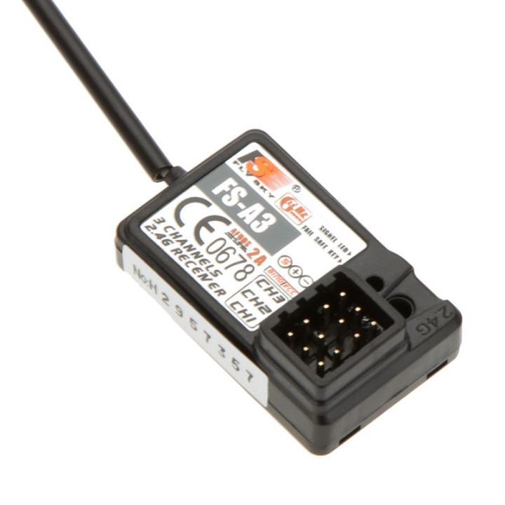 Fly Sky FS-A3 Receptor 2.4GHz 3 Canales RC