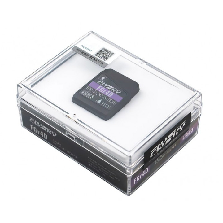 Flysky FGR4D Receptor 4 Canales 2.4GHz AFHDS 3A Sin Antena