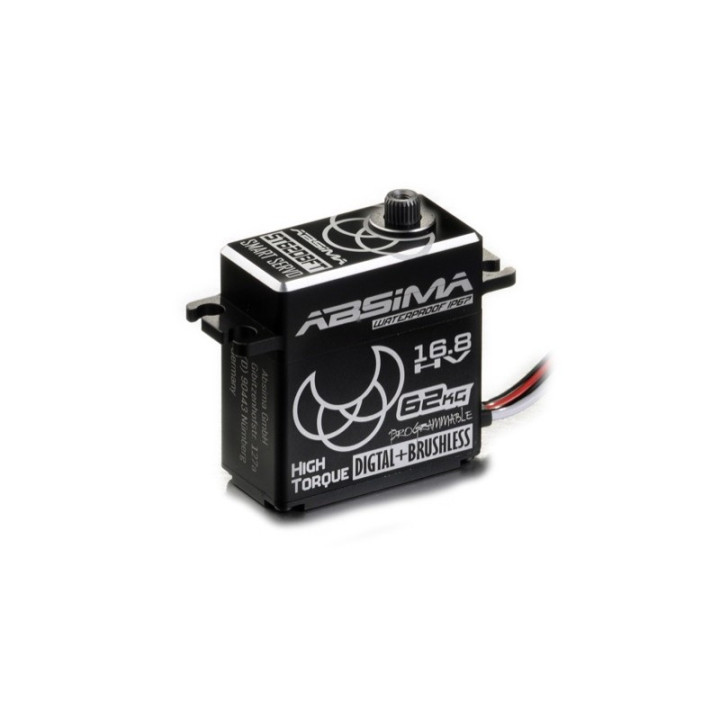 Absima ST62DBFT Digital Alu HV Servo 3S/4S Waterproof Crawler-Spec