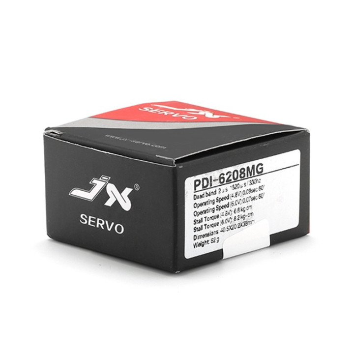 JX PDI-6208MG Servo Digital 8.2kg 0.07s Metal Gear