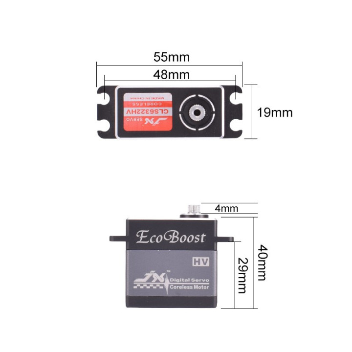 JX CLS6322HV Servo Digital 21kg 0.07s High Voltage