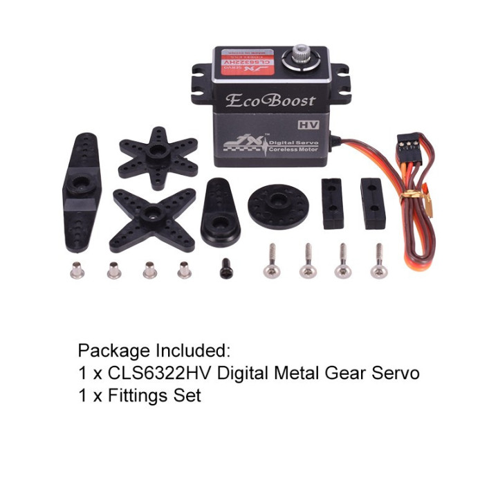 JX CLS6322HV Servo Digital 21kg 0.07s High Voltage