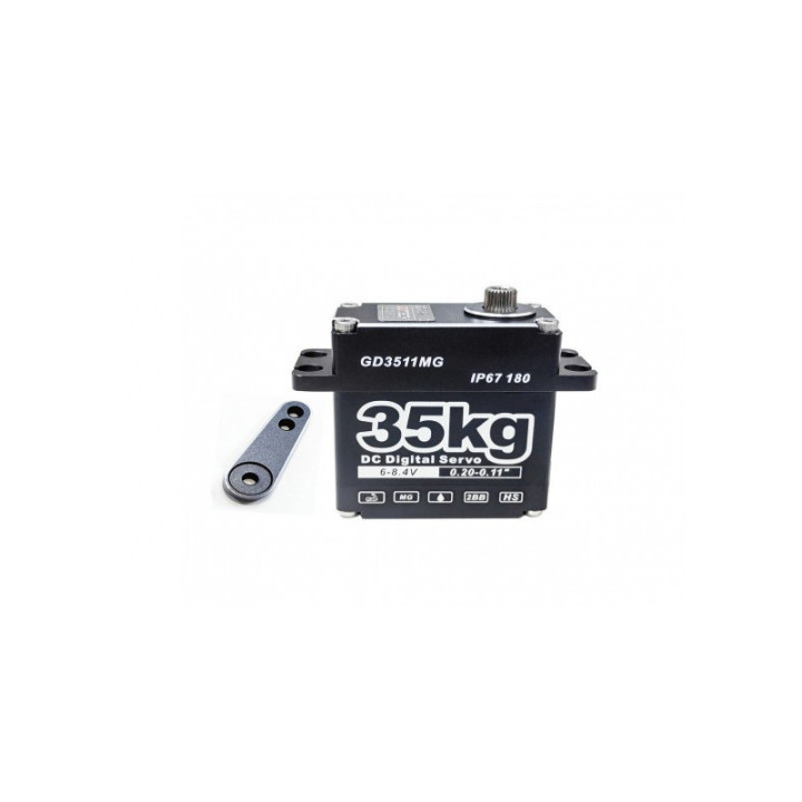 GoTeck GD3511MG Servo Digital 35kg 0.11s Metal Gear HV High Torque