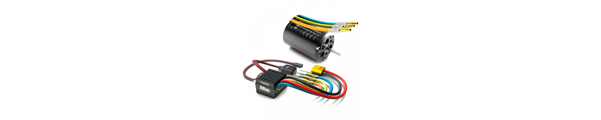 Combo ESC + Motor RC – Potencia y Control para tu Coche a Escala